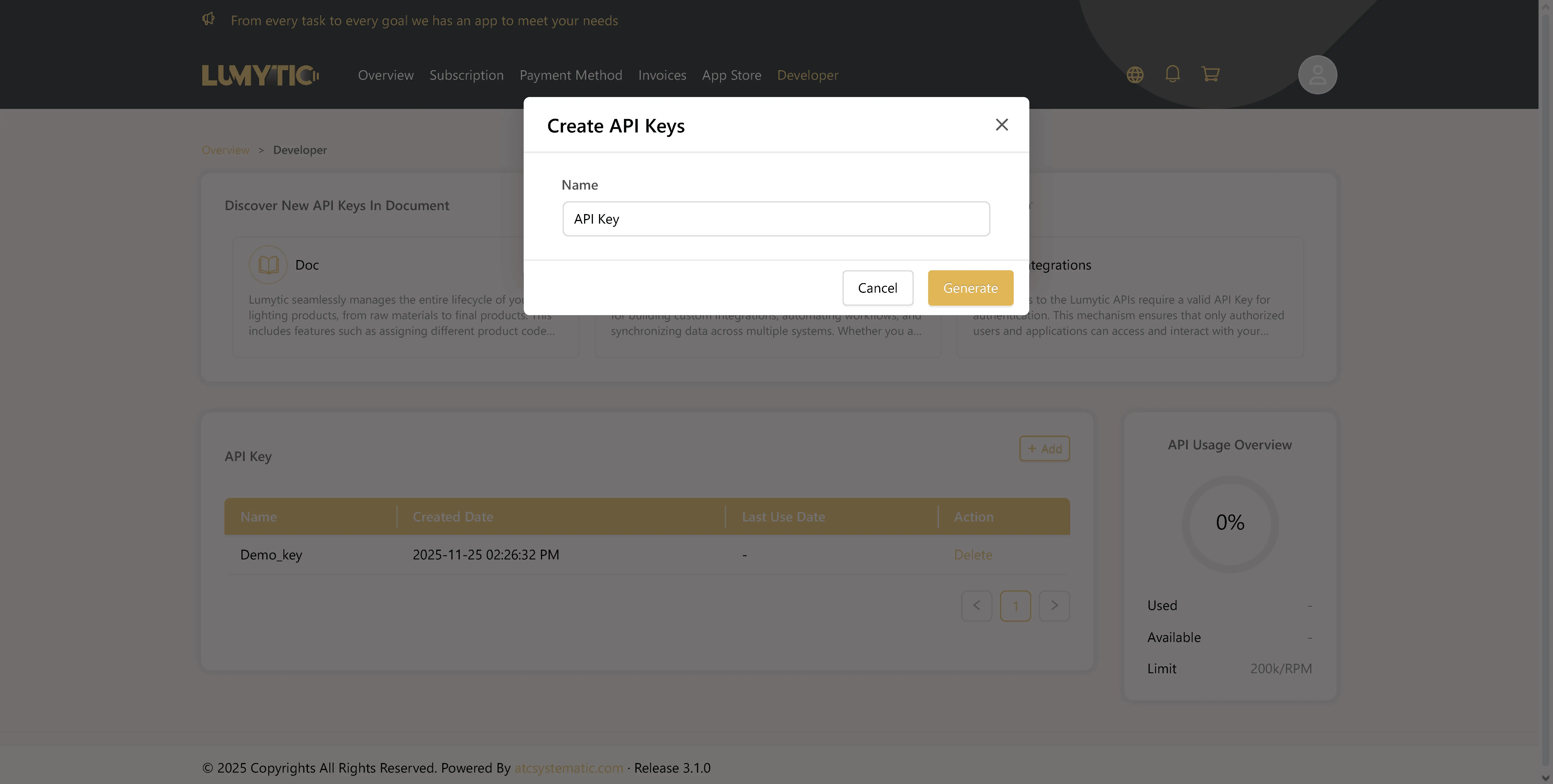 enter descriptive name